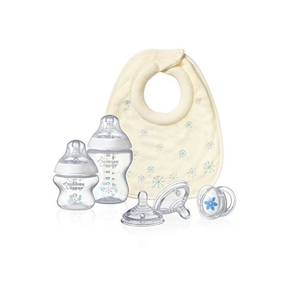 Sada lahviček Tommee Tippee C2N s obrázkem vločky Transparentní