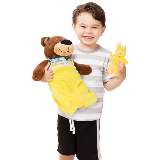 Sada na uspávání panenek a plyšáků