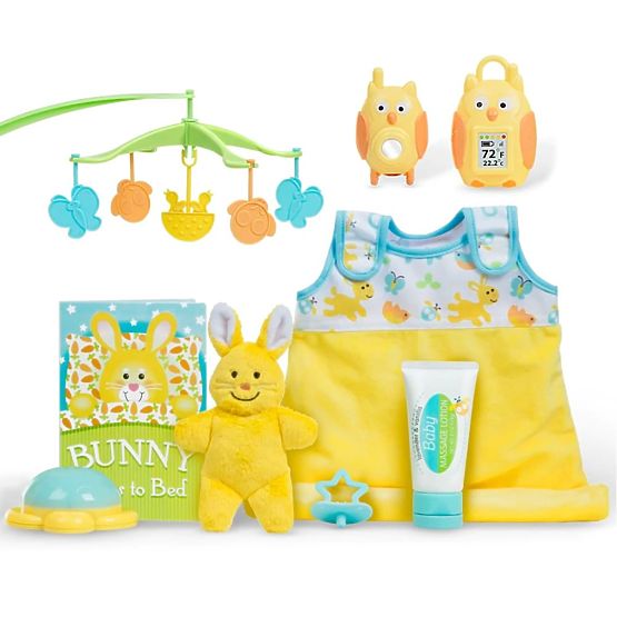 Sada na uspávání panenek a plyšáků