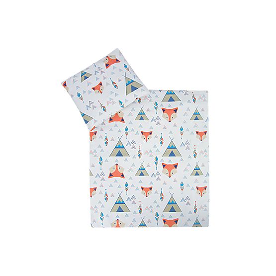 Sada povlečení do postýlky 135x100 cm FOX - béžová