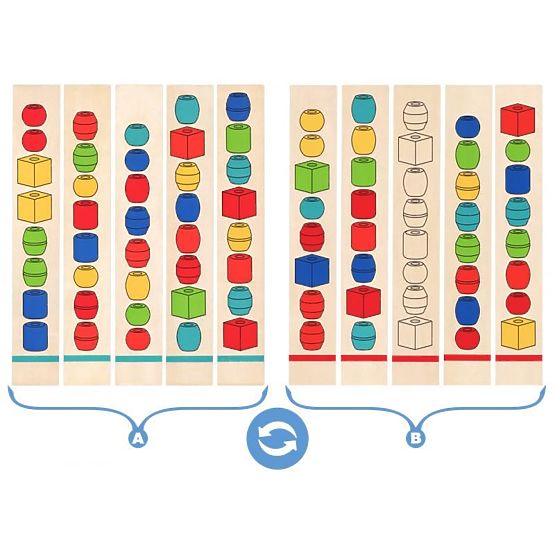 Sada pro opakování sekvencí s korálky