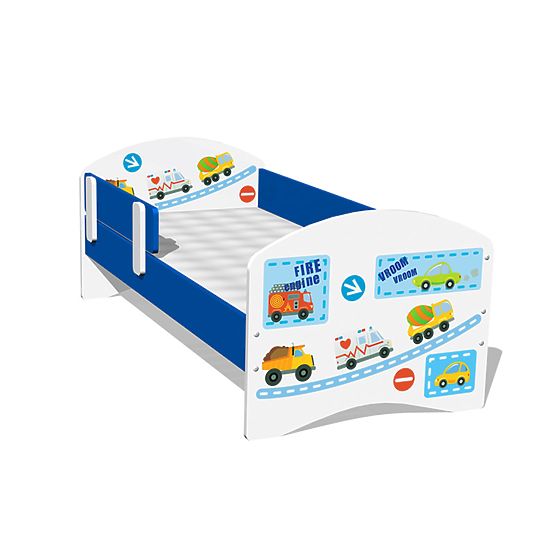 Samolepka na postel - Auta