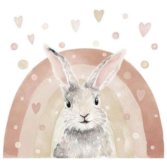 Samolepka na zeď Bunny