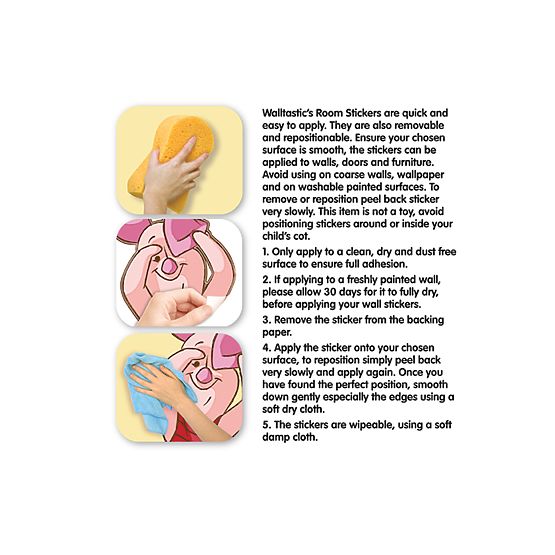 Samolepky Disney Medvídek Pú