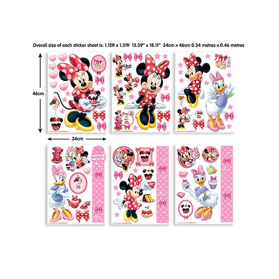 Samolepky Disney Minnie Mouse