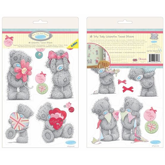 Samolepky Mini Wall art TATTY TEDDY Celebrations