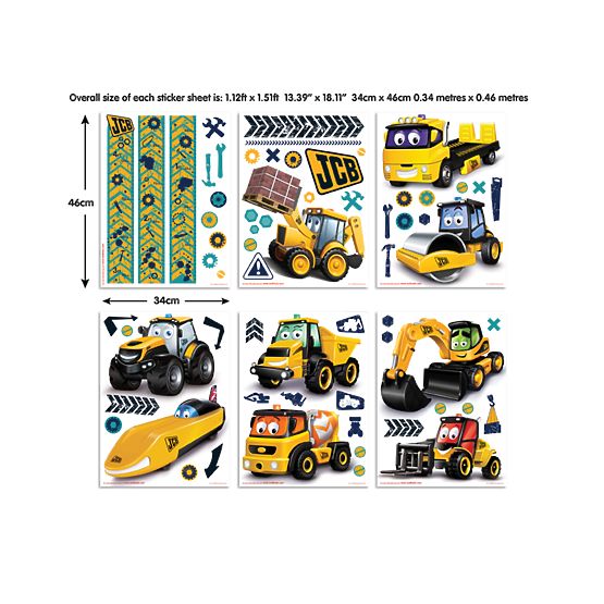 Samolepky Moje první JCB