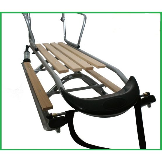 Sáňky sport s vlněnou opěrkou