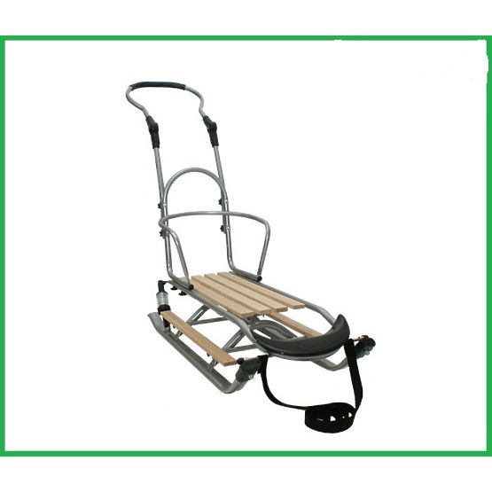 Sáňky sport s vlněnou opěrkou