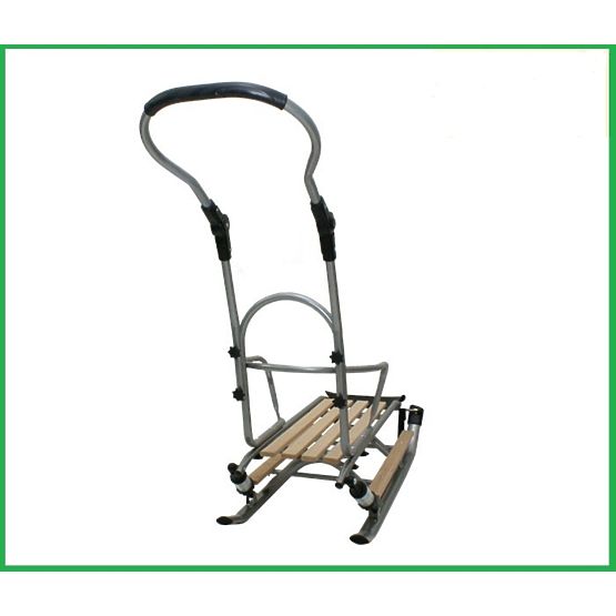 Sáňky sport s vlněnou opěrkou