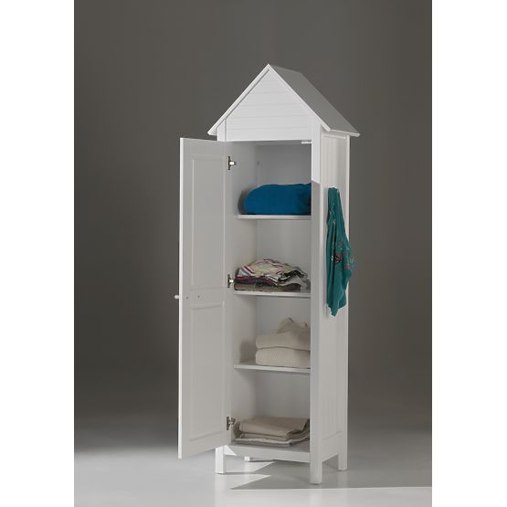 Šatní skříň Lewis - bílá