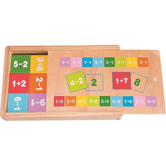 Sčítání a odčítání na destičkách