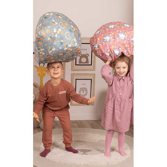 Sedací vak - kapka Duha