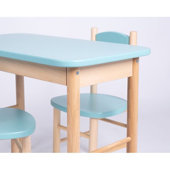 Set stolečku a židliček OURBABY baby blue