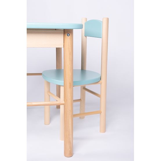Set stolečku a židliček OURBABY baby blue
