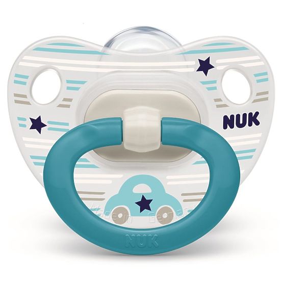 Šidítko NUK Classic Happy Day 0-6m 2ks zelené 0-6 m