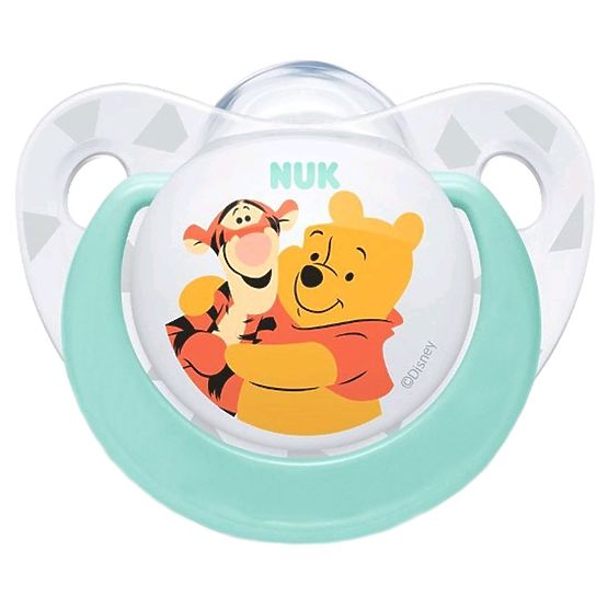 Šidítko NUK Trendline Disney 0-6m mátové Zelená 0-6 m