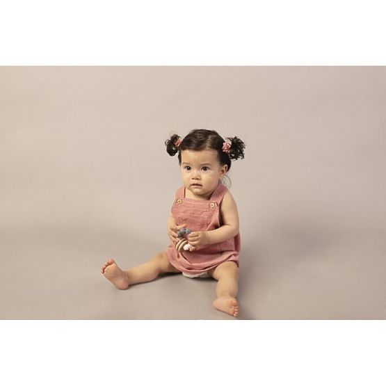 Silikonové kousací chrastítko Tina