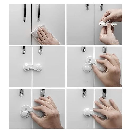 SIPO Dětská pojistka na nábytek - 10ks