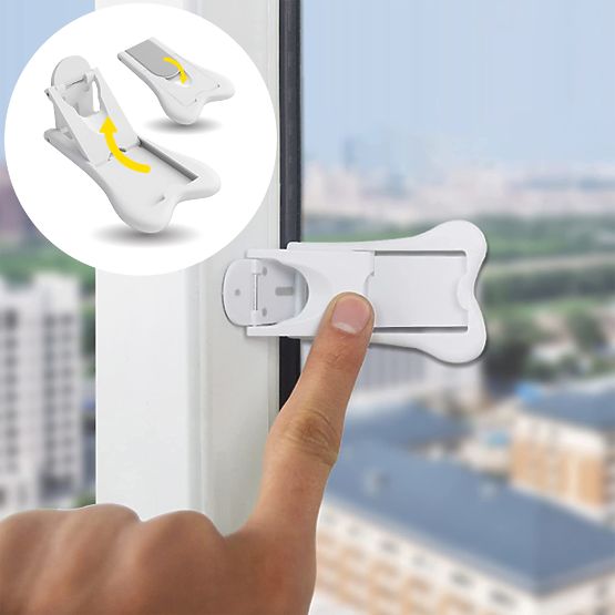 SIPO Dětská pojistka pro posuvné dveře - 2ks