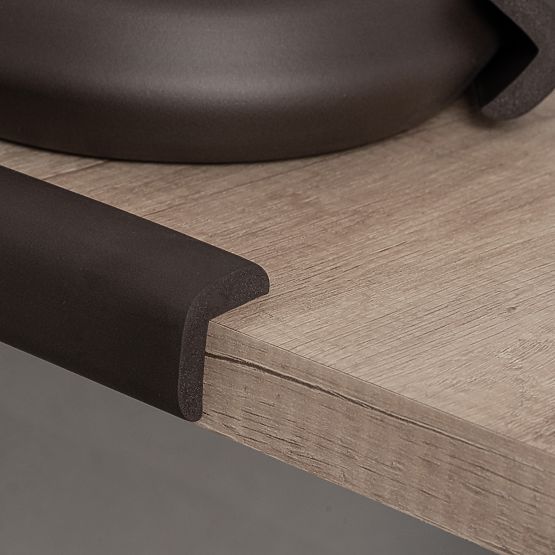 SIPO Ochranná páska na hrany nábytku, hnědá - 1ks