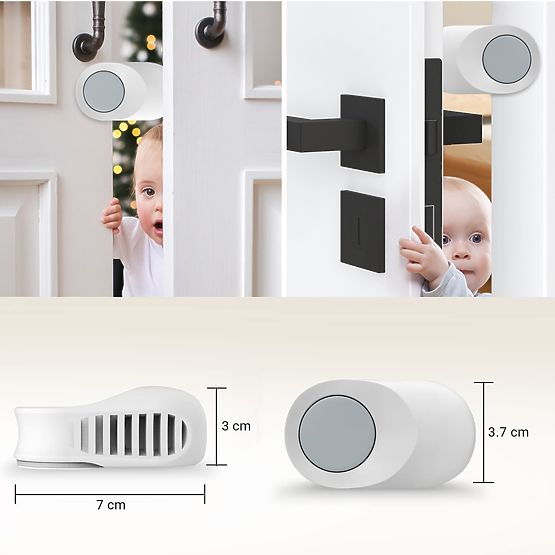 SIPO Rotační dveřní zarážka - 2ks