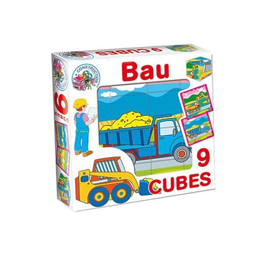 Skládací obrázkové kostky Bau Dle obrázku