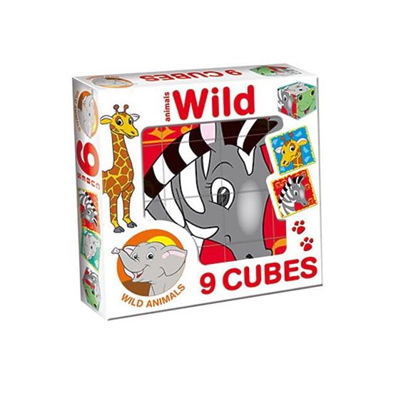 Skládací obrázkové kostky Wild Dle obrázku