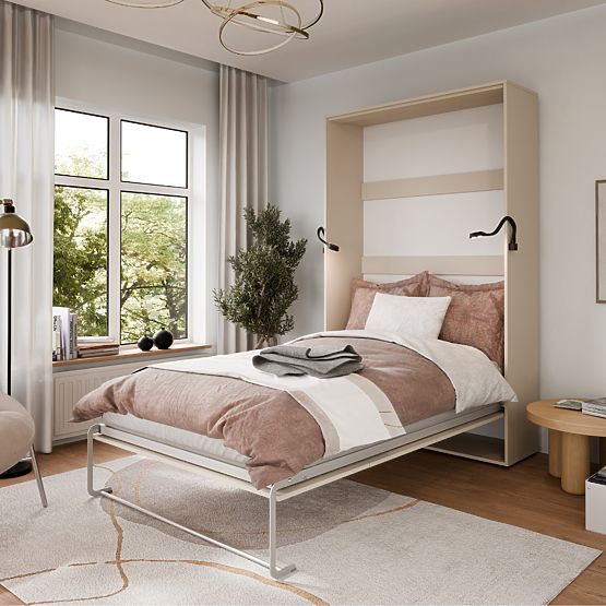 Skládací postel KOBI VERTO 160x200 Kašmír 1 ks