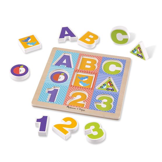 Skládačka ABC - první puzzle