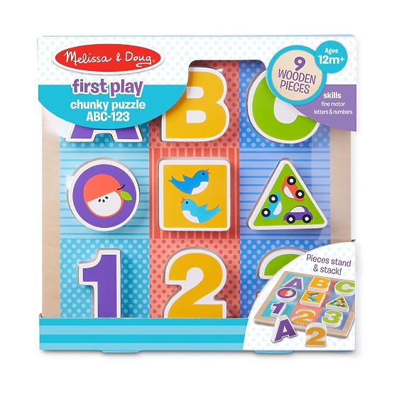 Skládačka ABC - první puzzle
