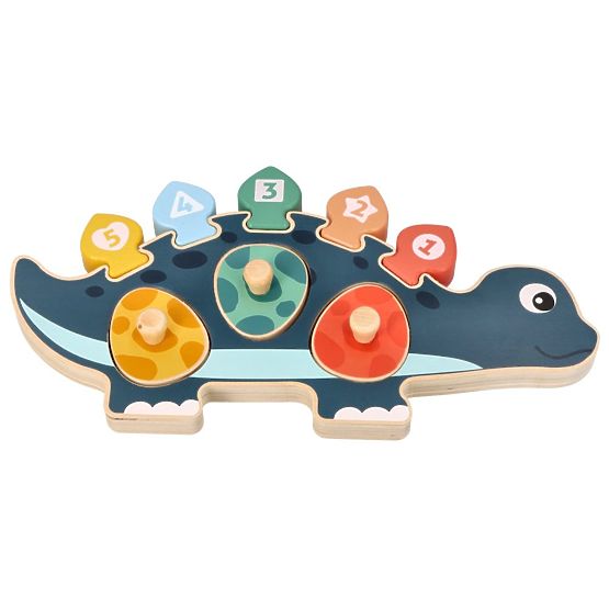 Skládačka maminka dinosaura s čísly