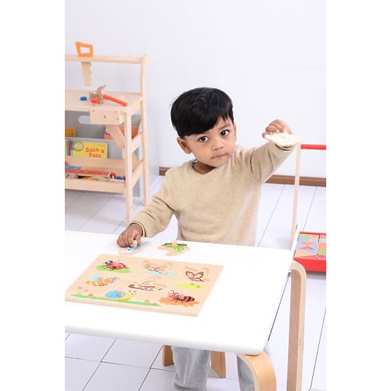 Skládačka s úchyty broučci