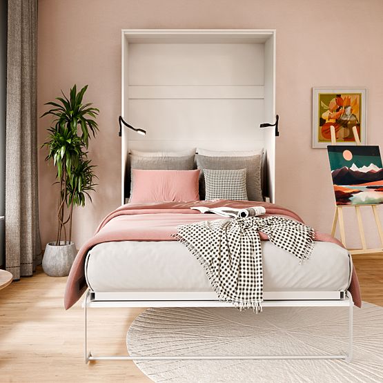 Sklápěcí postel KOBI VERTO 140x200 Bílá 1 ks