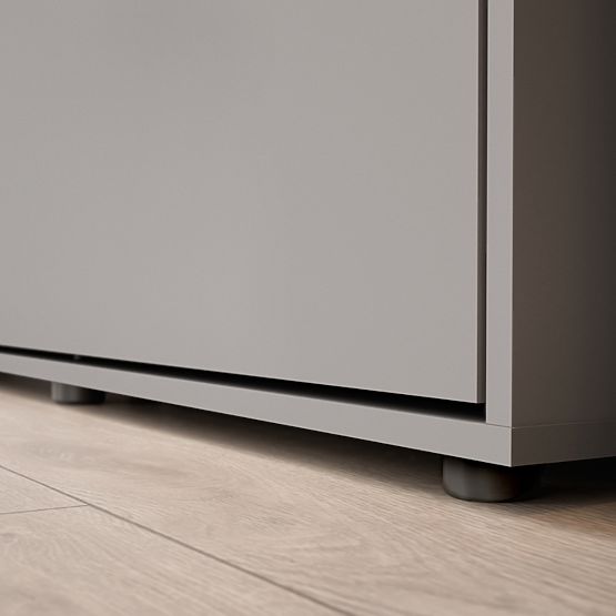 Sklápěcí postel KOBI VERTO 140x200 Šedá 1 ks