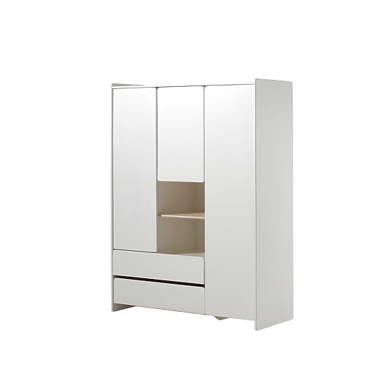 Skříň 3-dveřová Kiddy - bílá