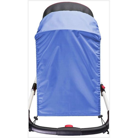 Sluneční clona na kočárek CARETERO blue Modrá