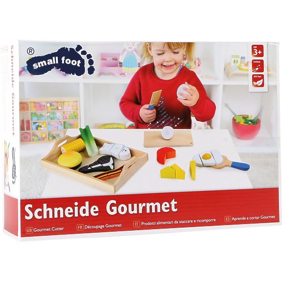 Small Foot Dřevěné potraviny jídlo gurmán