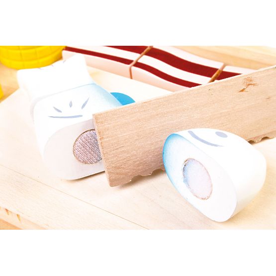 Small Foot Dřevěné potraviny jídlo gurmán