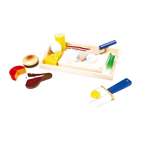 Small Foot Dřevěné potraviny jídlo gurmán