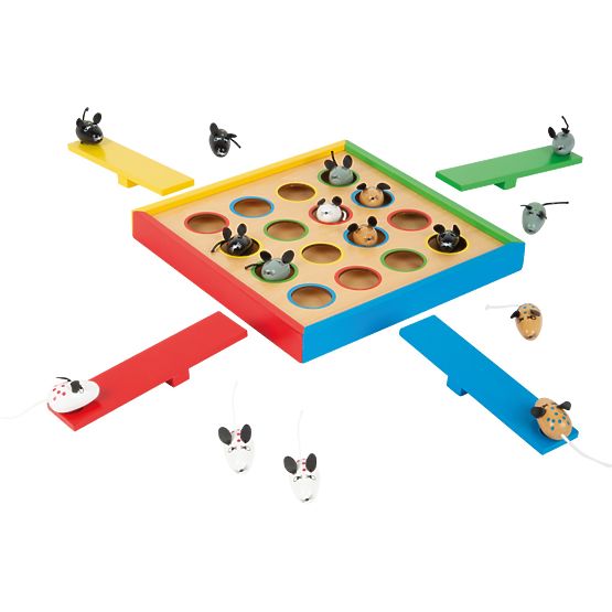 Small Foot  Hra kloboučku hop myšky