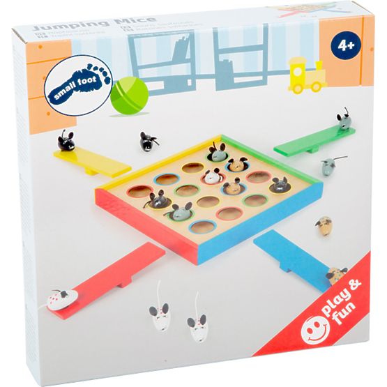 Small Foot  Hra kloboučku hop myšky