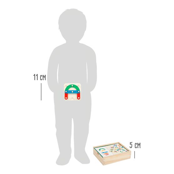 Small Foot  Logická hra Písmena a čísla