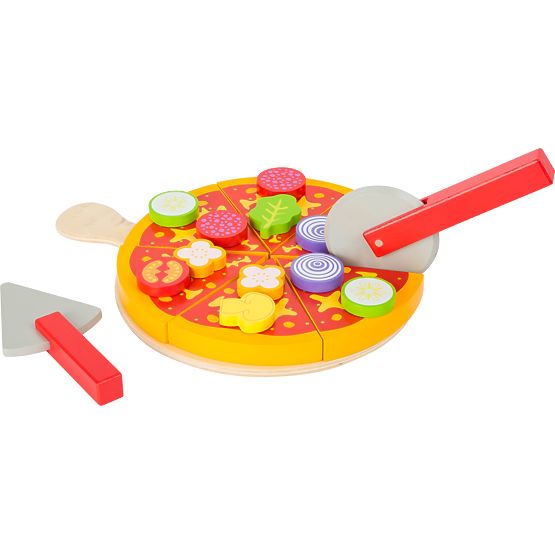 small foot Pizza s příslušenstvím