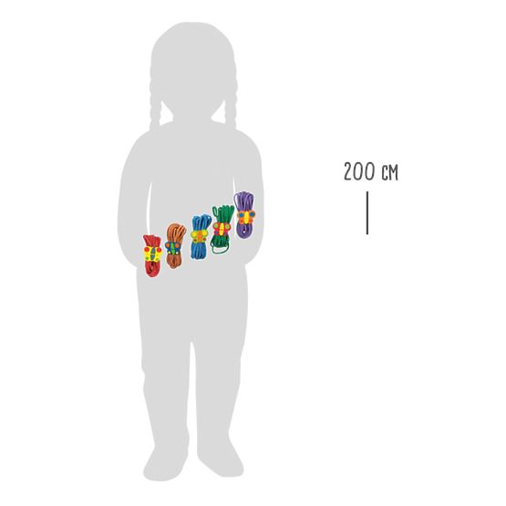 Small Foot Sada skákací guma 5 ks