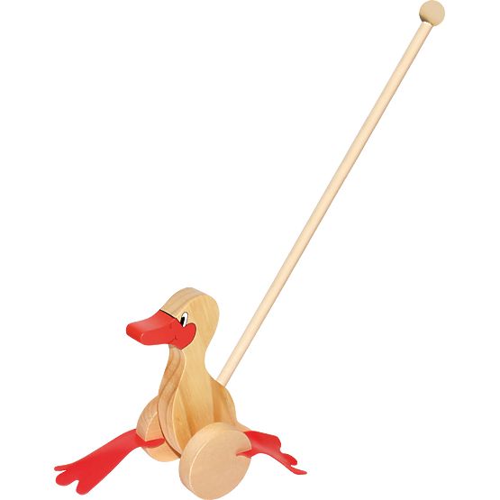 Small Foot Tahací hračky jezdík kačenka