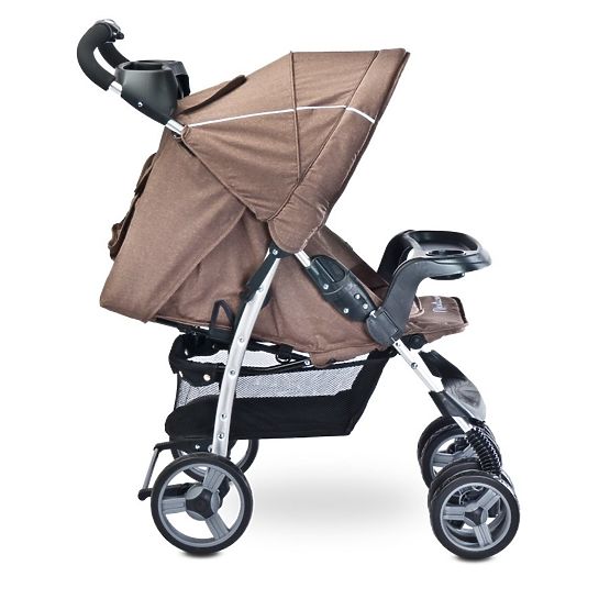 Sportovní kočárek CARETERO Monaco grey 2017 Šedá