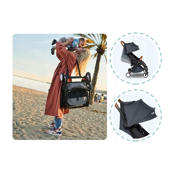 Sportovní kočárek LIONELO Julie - šedý