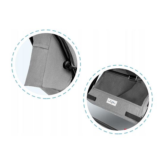 Sportovní kočárek LIONELO Julie - šedý