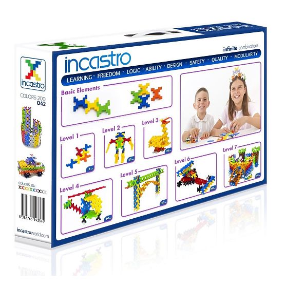Stavebnice Incastro, 200 dílů